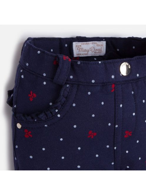 Mayoral sötétkék mintás nadrág