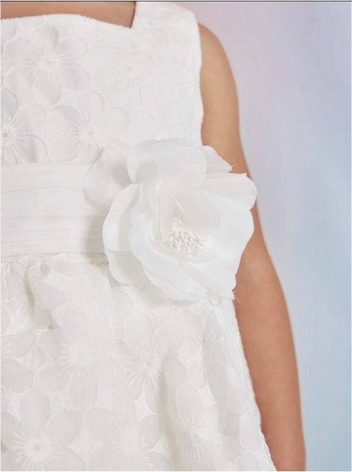 Abel & Lula fehér virágos ruha