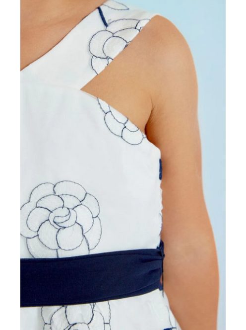 Abel & Lula virágos ruha - kék