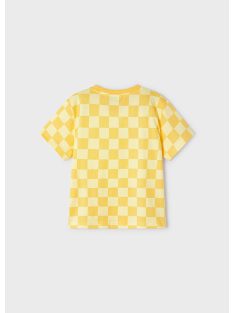 Mayoral sárga kockás póló
