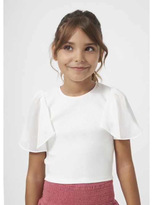 Mayoral Elegáns Fodros Ujjú Felső