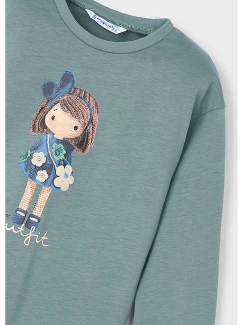 Mayoral kislány mintás felső