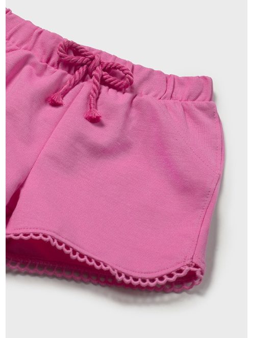 Mayoral fukszia csipkés short          