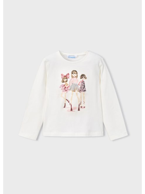 Mayoral lányos flitteres felső