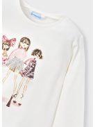 Mayoral lányos flitteres felső